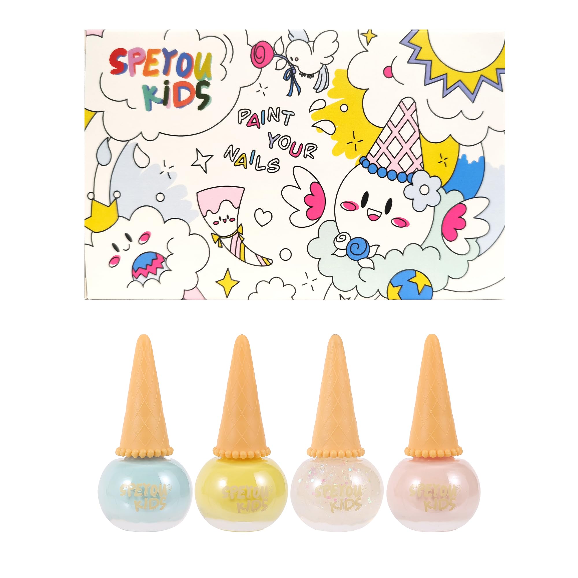 Amazon.co.jp: 【食品医薬品検査済 SPEYOU KIDS】 子供 マニキュア